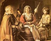 A French Interior - 勒南兄弟